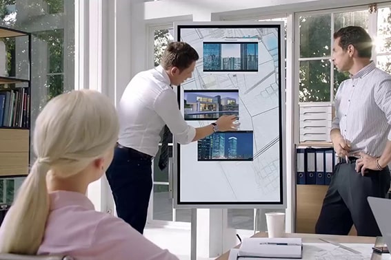 display lavagna digitale flip riunioni crlombarda